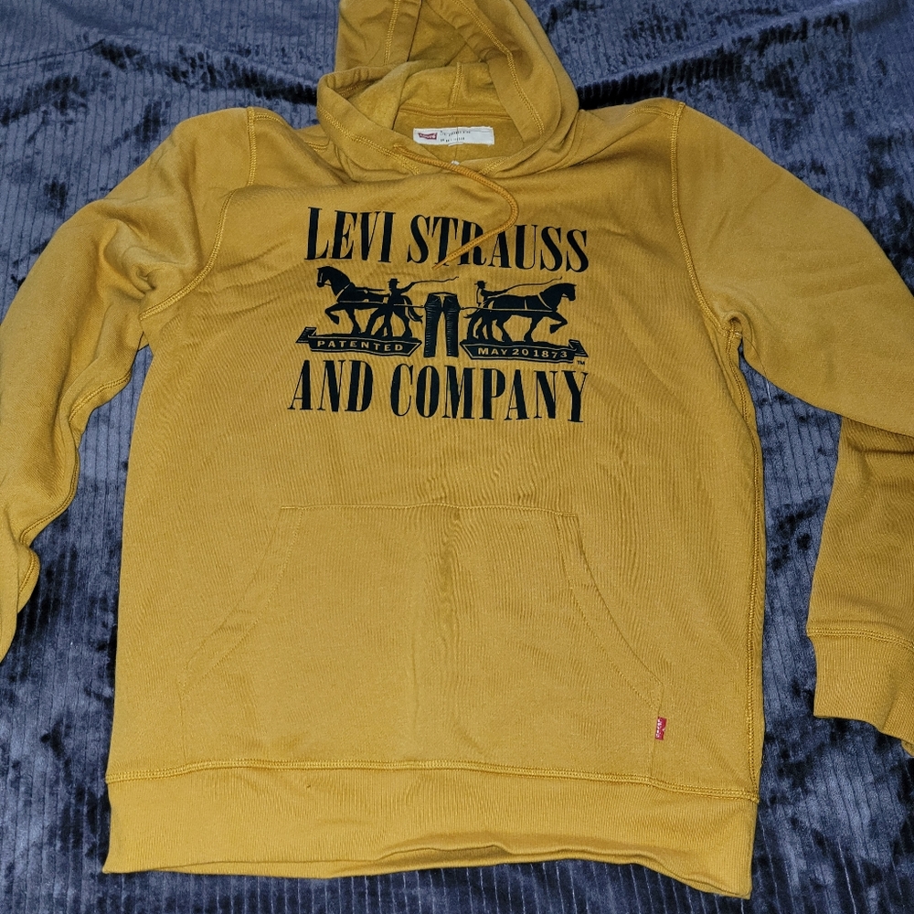 Mustard color Levi hoodie